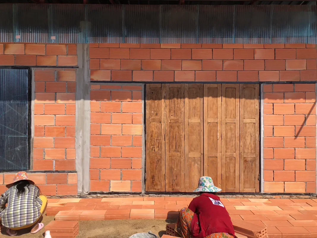 ปริมาณการใช้ปูนก่ออิฐเซรามิก อิฐ 10,000 ปี อิฐเซรามิก อิฐพันปี C-Brick อิฐ มอก. อิฐแดง หลายขนาด ราคา IMG 3611 5 11zon
